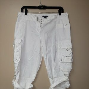 Armani exchange cargo capris SZ 8